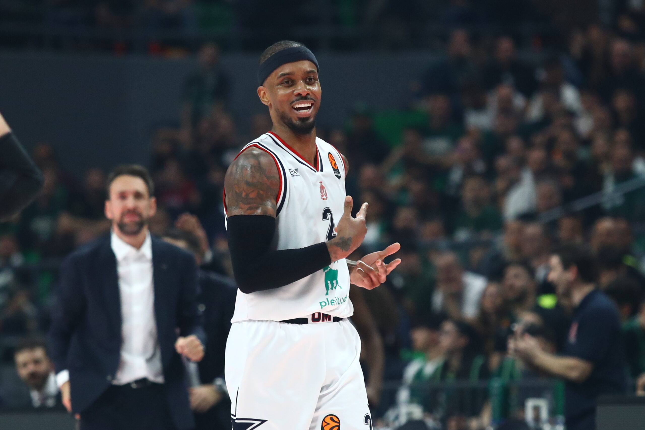 Οι δηλώσεις του Μπράουν μετά το διπλό της Αρμάνι στο ΟΑΚΑ