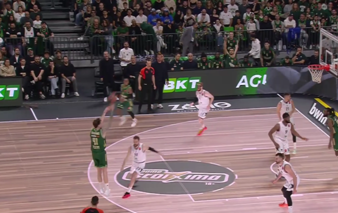 Παναθηναϊκός - Αρμάνι Μιλάνο: «Έσπασε την κατάρα» στο τρίποντο ο Χουάντσο (vid)