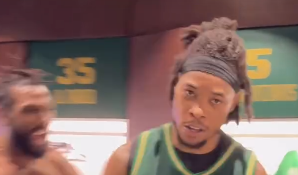 Παναθηναϊκός: Πρόσωπο της βραδιάς ο Χολμς - Τα high fives στα αποδυτήρια (vid)