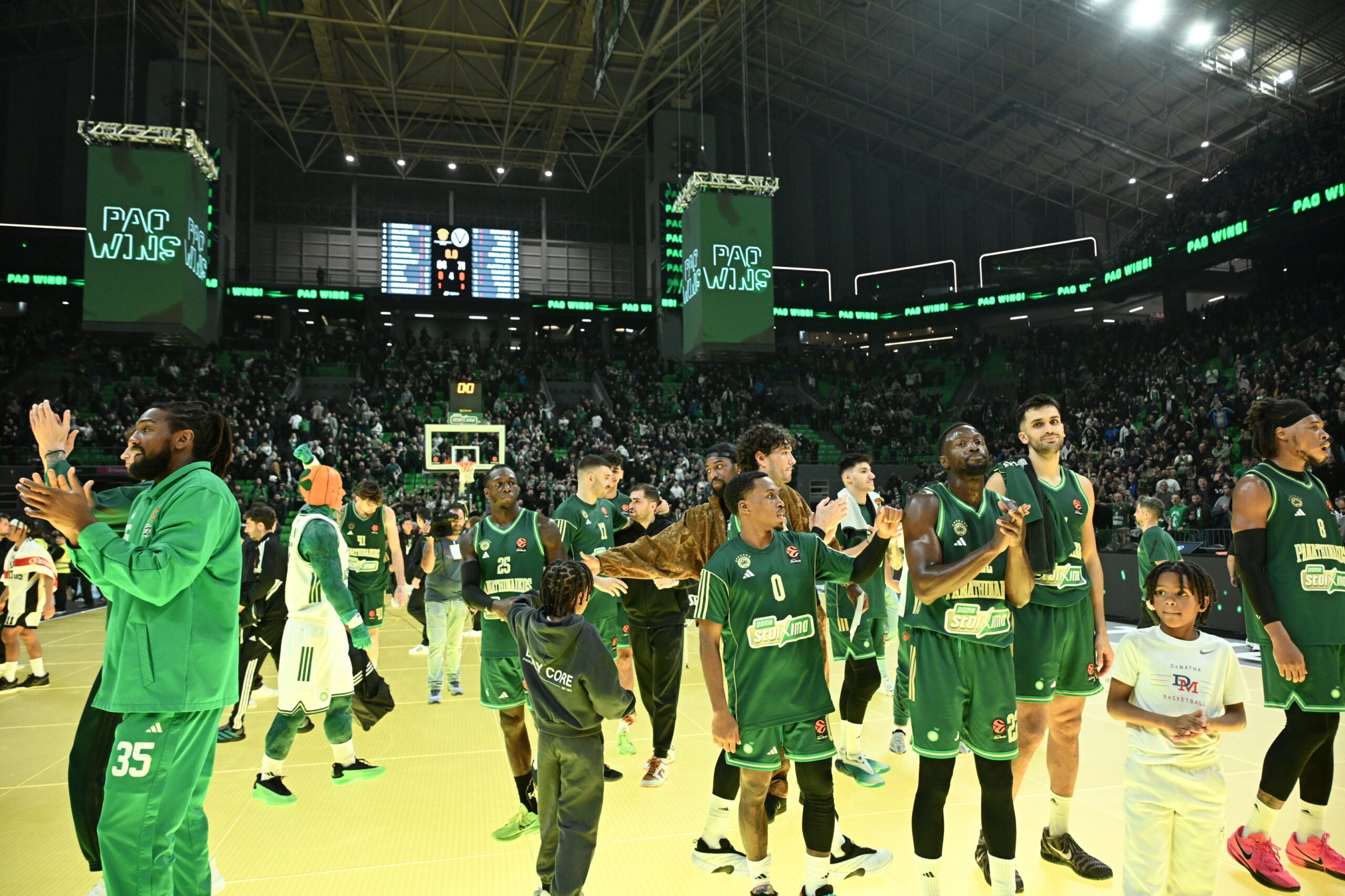 Τόσο κόσμο είχε το ΟΑΚΑ στο Παναθηναϊκός-Βίρτους, η επίσημη καταμέτρηση