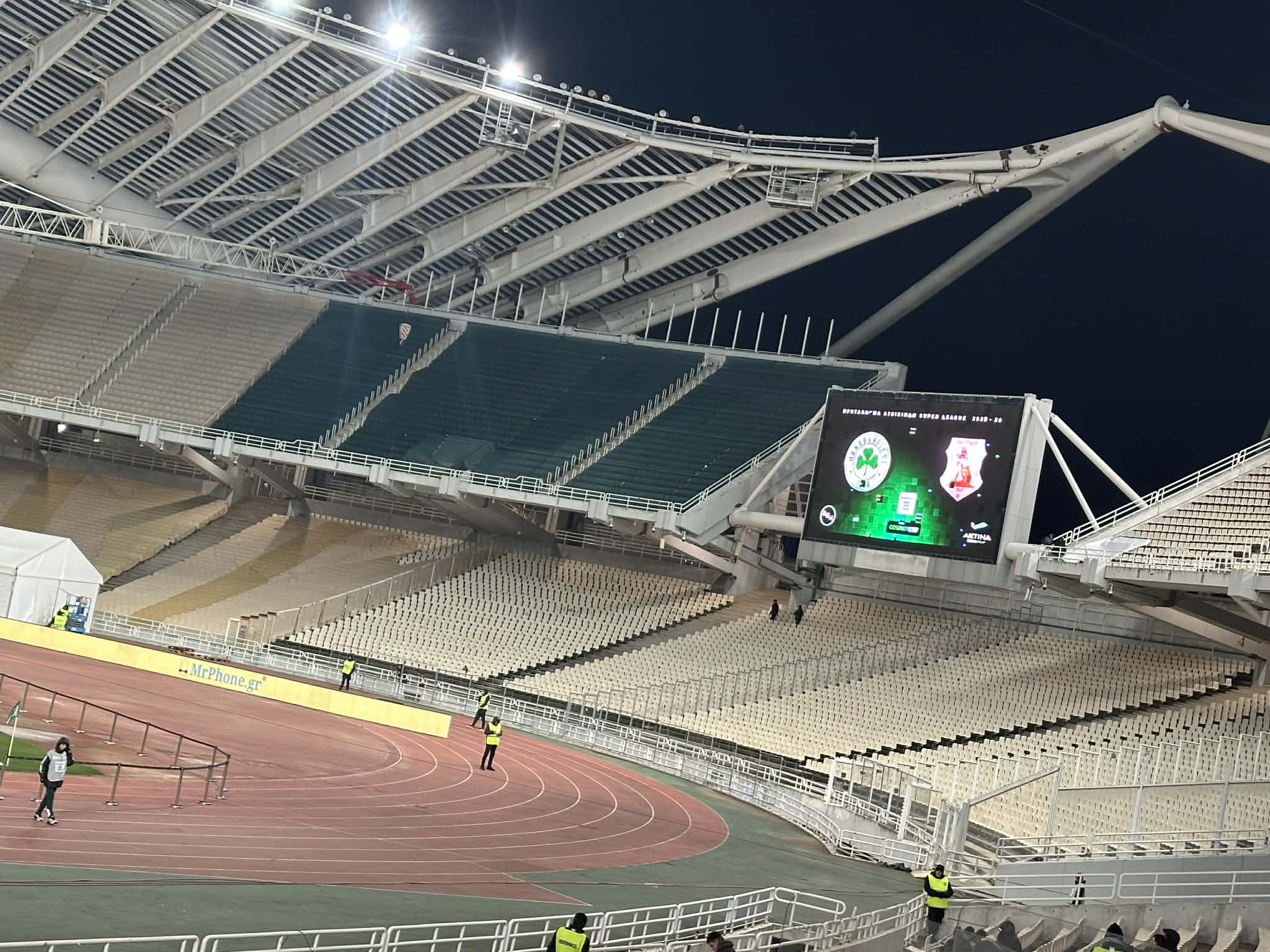 Παναθηναϊκός - Πανσερραϊκός: Οι πρώτες εικόνες από το ΟΑΚΑ (pics)