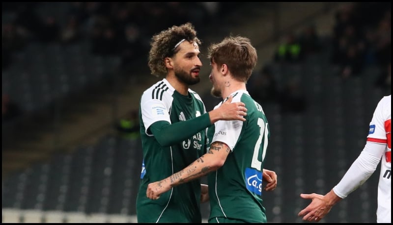 Παναθηναϊκός - Πανσερραϊκός: Σφράγισε τη νίκη ο Γεντβάι - Δείτε το γκολ (vid)