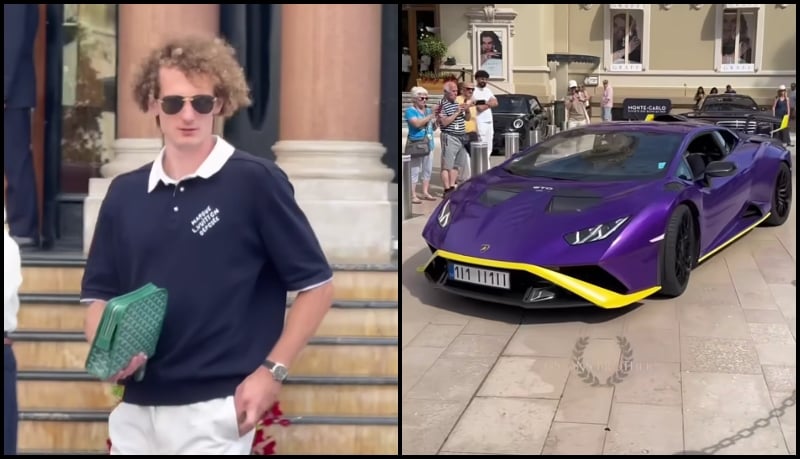 Παναθηναϊκός: Ο Κραλ οδηγεί Lamborghini Aventandor SVJ στο Μόντε Κάρλο (vid)