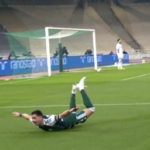 Παναθηναϊκός - Άρης: Ο Μπακασέτας έσκισε τα δίχτυα του Αθανασιάδη - Δείτε το γκολ (vid)