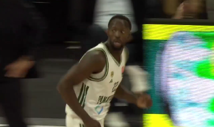 Μπάγερν - Παναθηναϊκός: Ασταμάτητος ο Γκραντ στην πρώτη περίοδο (vid)