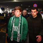 Φωτογραφίες: Η άφιξη του Αντίνο για τον Παναθηναϊκό