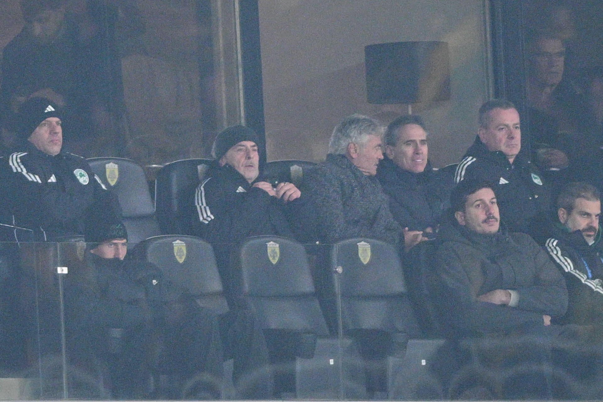 ΑΕΚ - Παναθηναϊκός: Ζει έντονα το ντέρμπι ο Γιάννης Αλαφούζος (pics)