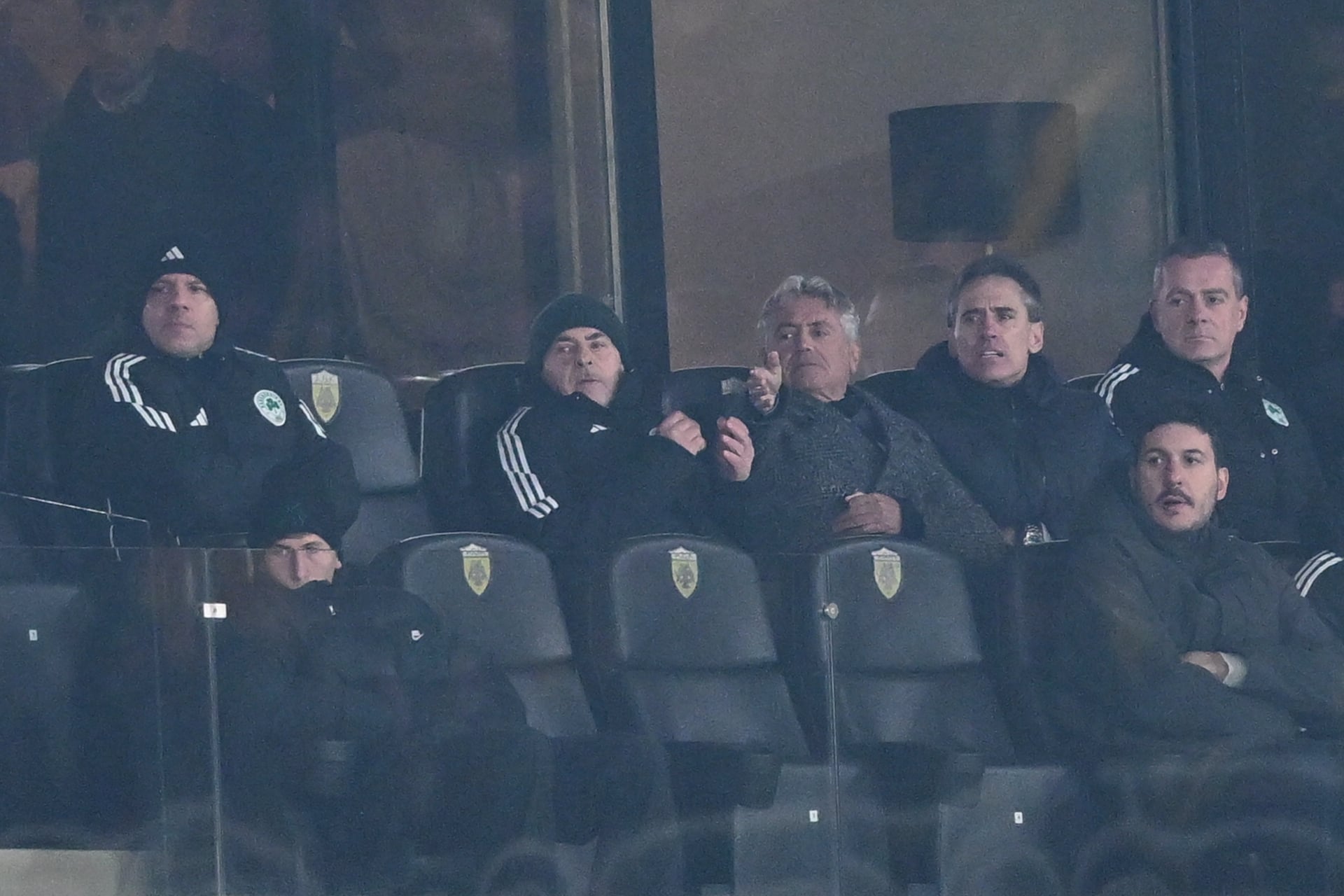 ΑΕΚ - Παναθηναϊκός: Ζει έντονα το ντέρμπι ο Γιάννης Αλαφούζος (pics)