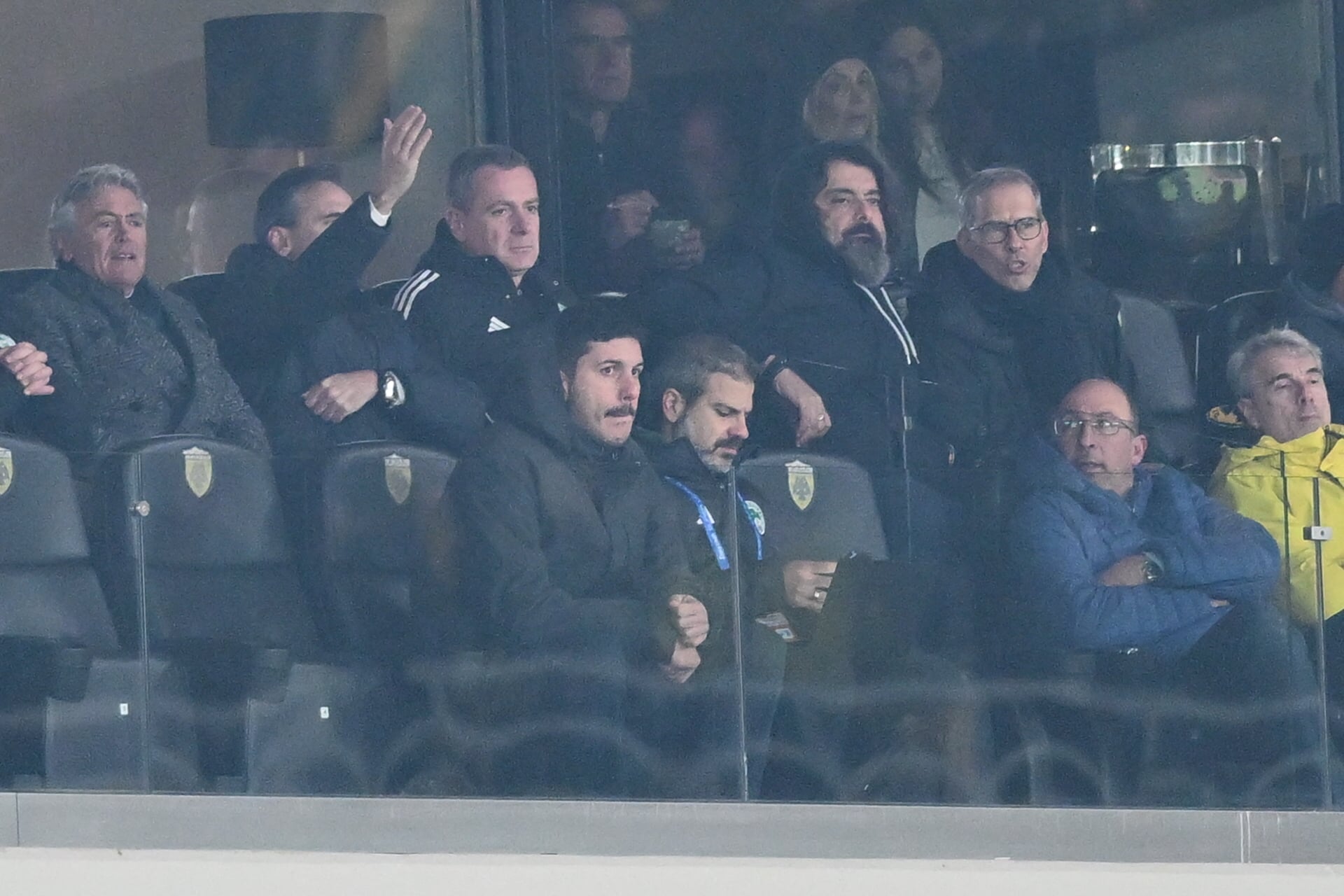 ΑΕΚ - Παναθηναϊκός: Ζει έντονα το ντέρμπι ο Γιάννης Αλαφούζος (pics)