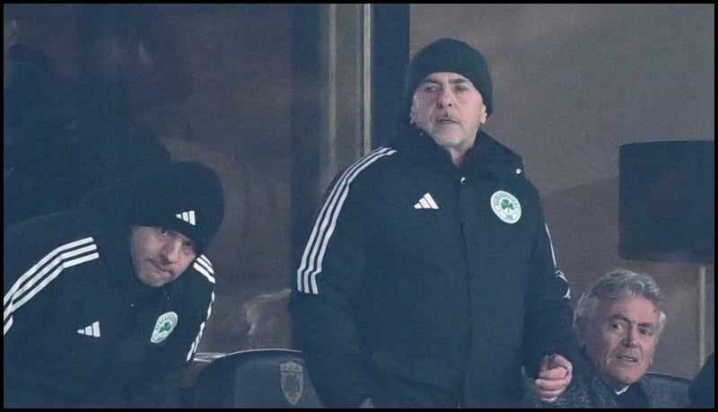 ΑΕΚ - Παναθηναϊκός: Ζει έντονα το ντέρμπι ο Γιάννης Αλαφούζος (pics)