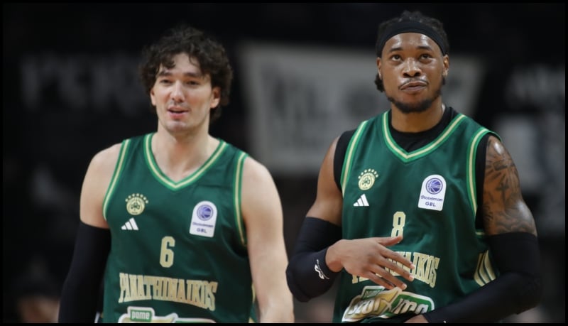 ΠΑΟΚ – Παναθηναϊκός: Οι πόντοι των παικτών στο ημίχρονο (pic)