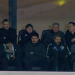 Πλάνο από τη σουίτα: Αλαφούζος, Αντίνο και Μπαλντίνι στην OPAP Arena (vid)