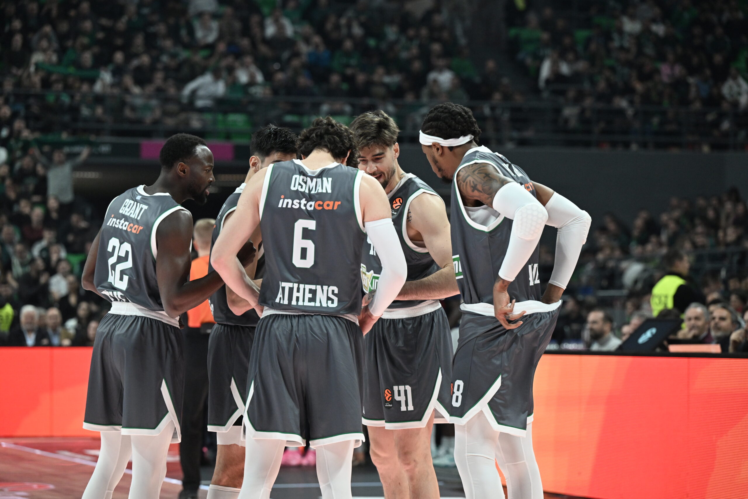 Παναθηναϊκός – Μπασκόνια 48-31: Οι πόντοι των παικτών στο ημίχρονο