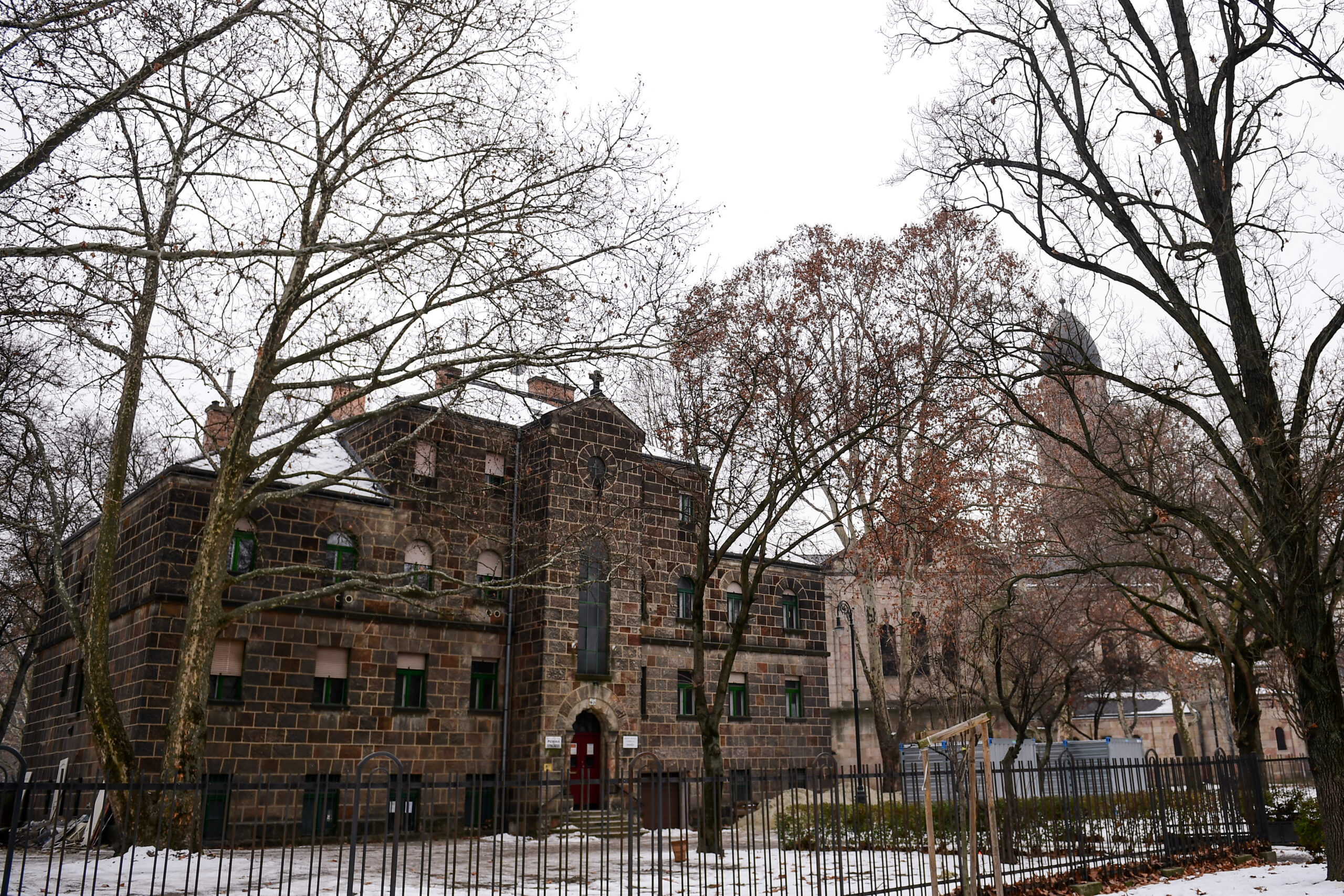 Παναθηναϊκός: «Εικόνες» από τη χιονισμένη Βουδαπέστη (pics)