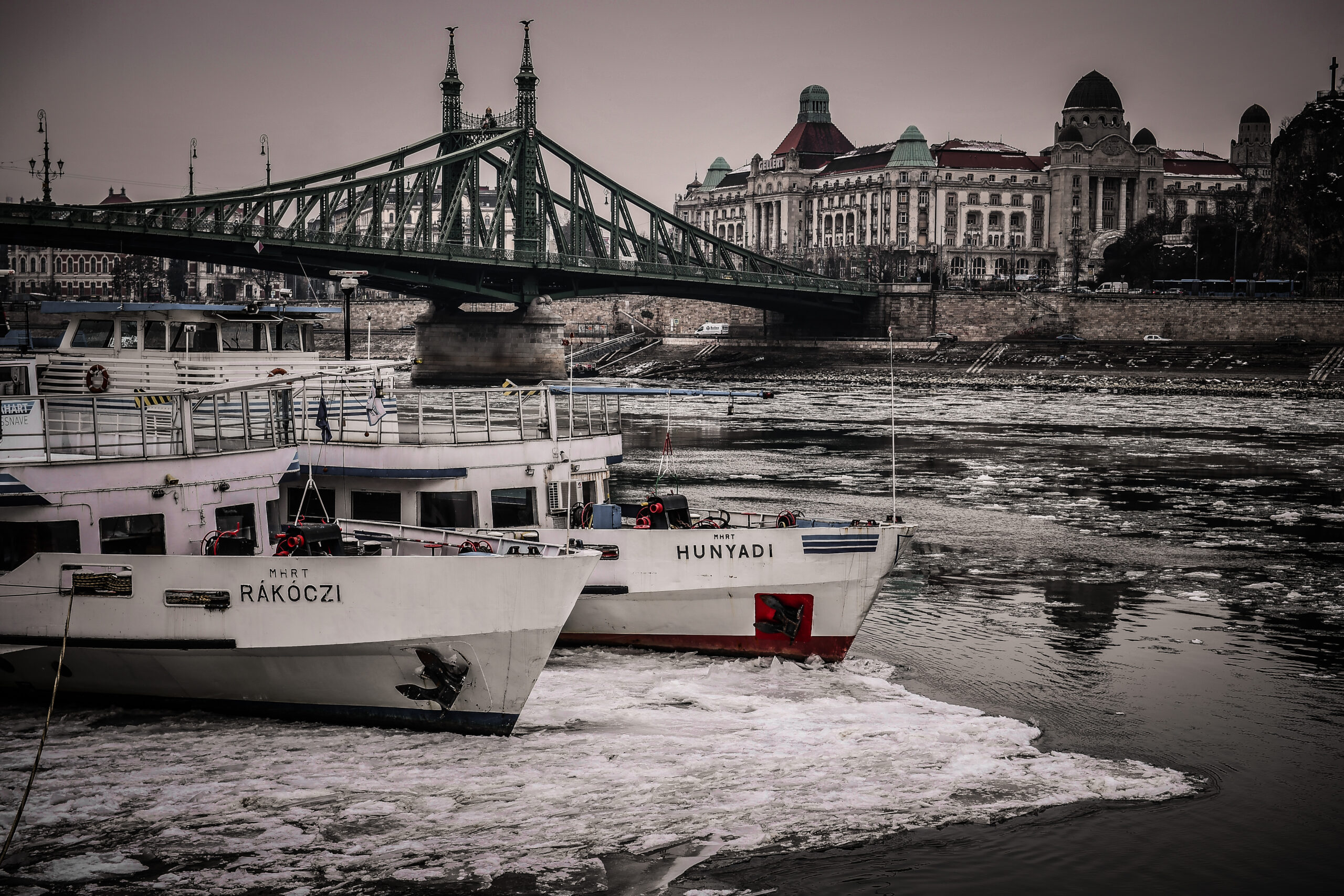 Παναθηναϊκός: «Εικόνες» από τη χιονισμένη Βουδαπέστη (pics)