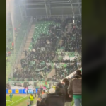 Φερεντσβάρος – Παναθηναϊκός: «Πράσινο» πάρτι στην εξέδρα (vid)