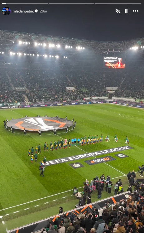 Στο Φερεντσβάρος - Παναθηναϊκός και ο Μλάντεν Πέτριτς (pic)