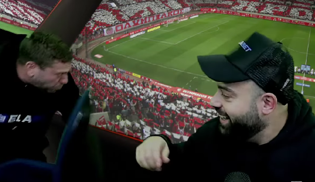 Ο «Χατζηνάκος» πέταξε κάτω καρέκλα για τη διαιτησία της Τσαρούχα! (vid)