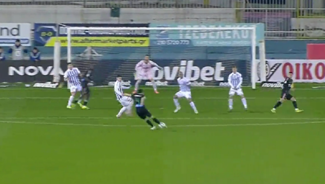 Ατρόμητος - Παναθηναϊκός: Το χλιαρό σουτ του Τσιριβέγια (vid)