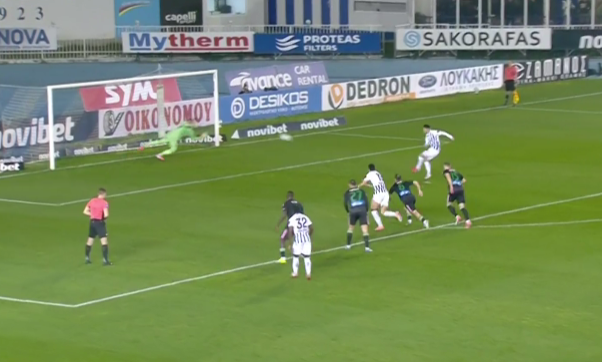 Ατρόμητος - Παναθηναϊκός: Ο Λαφόν απέκρουσε το πέναλτι του Μίχορλ (vid)