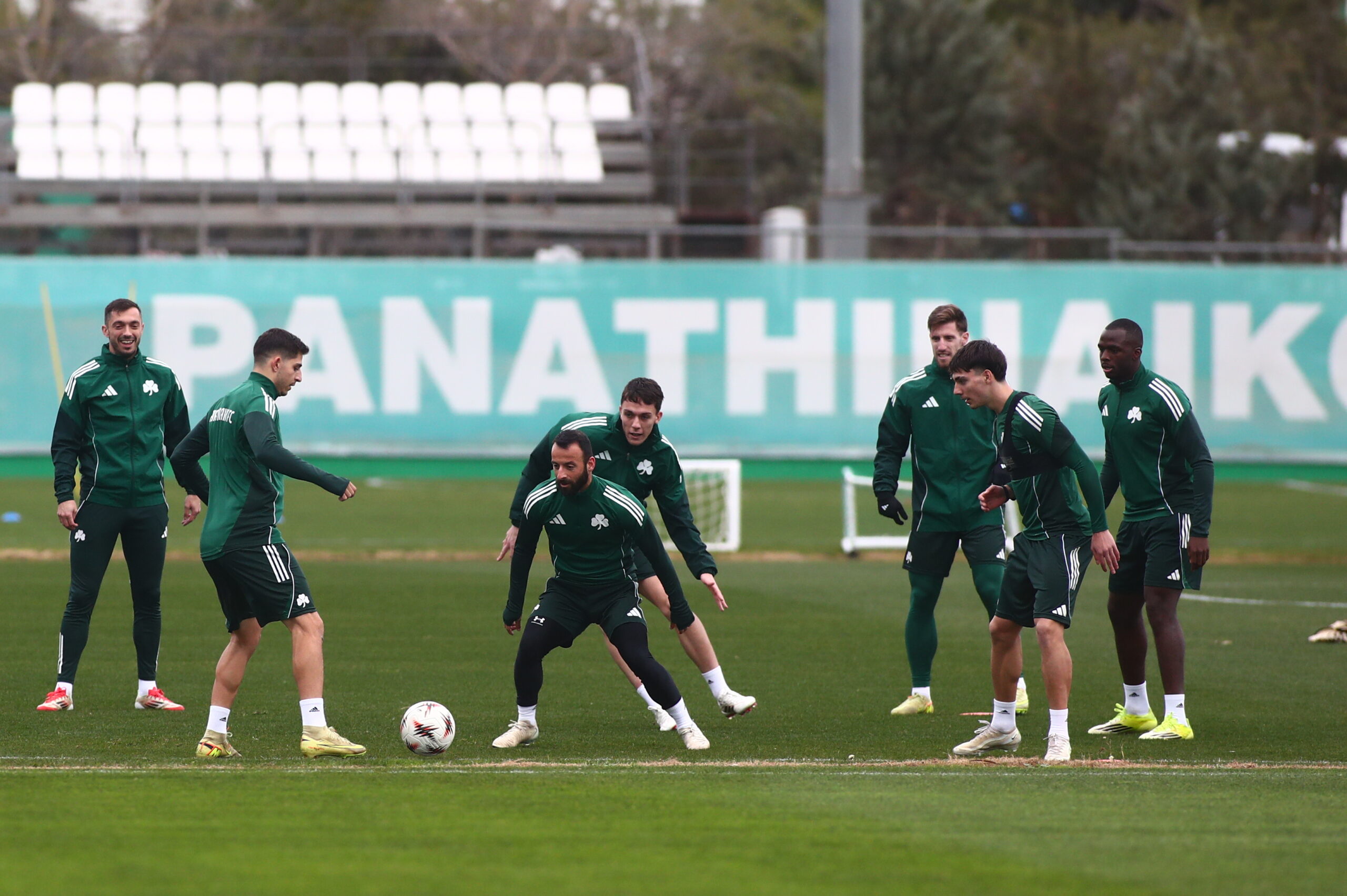 Παναθηναϊκός: Τα «κλικς» της τελευταίας προπόνησης πριν τη Ρόμα (pics)