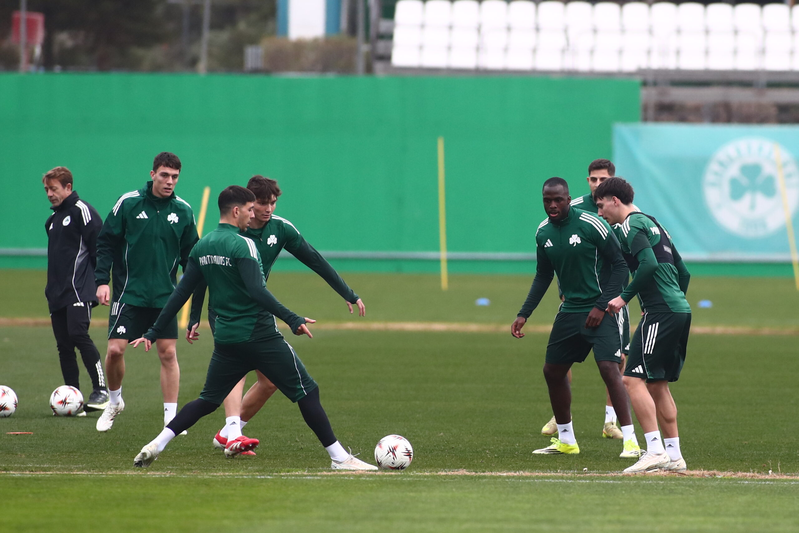 Παναθηναϊκός: Τα «κλικς» της τελευταίας προπόνησης πριν τη Ρόμα (pics)