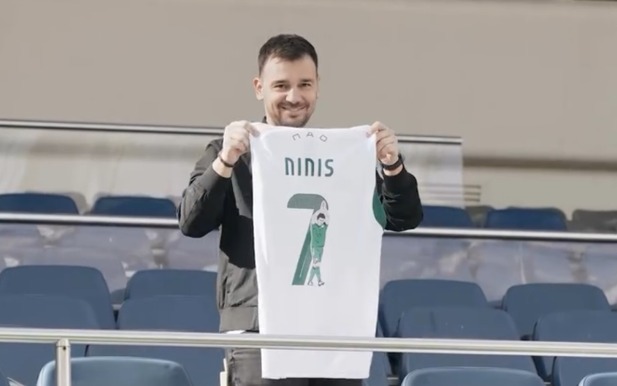 Στο ΟΑΚΑ ο Νίνης ενόψει Ρόμα: «Ελπίζω να θυμηθούμε τα παλιά» (vid)