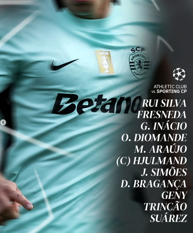 Χωρίς Βαγιαννίδη στην ενδεκάδα η Σπόρτινγκ κόντρα στη Μπιλμπάο (pic)