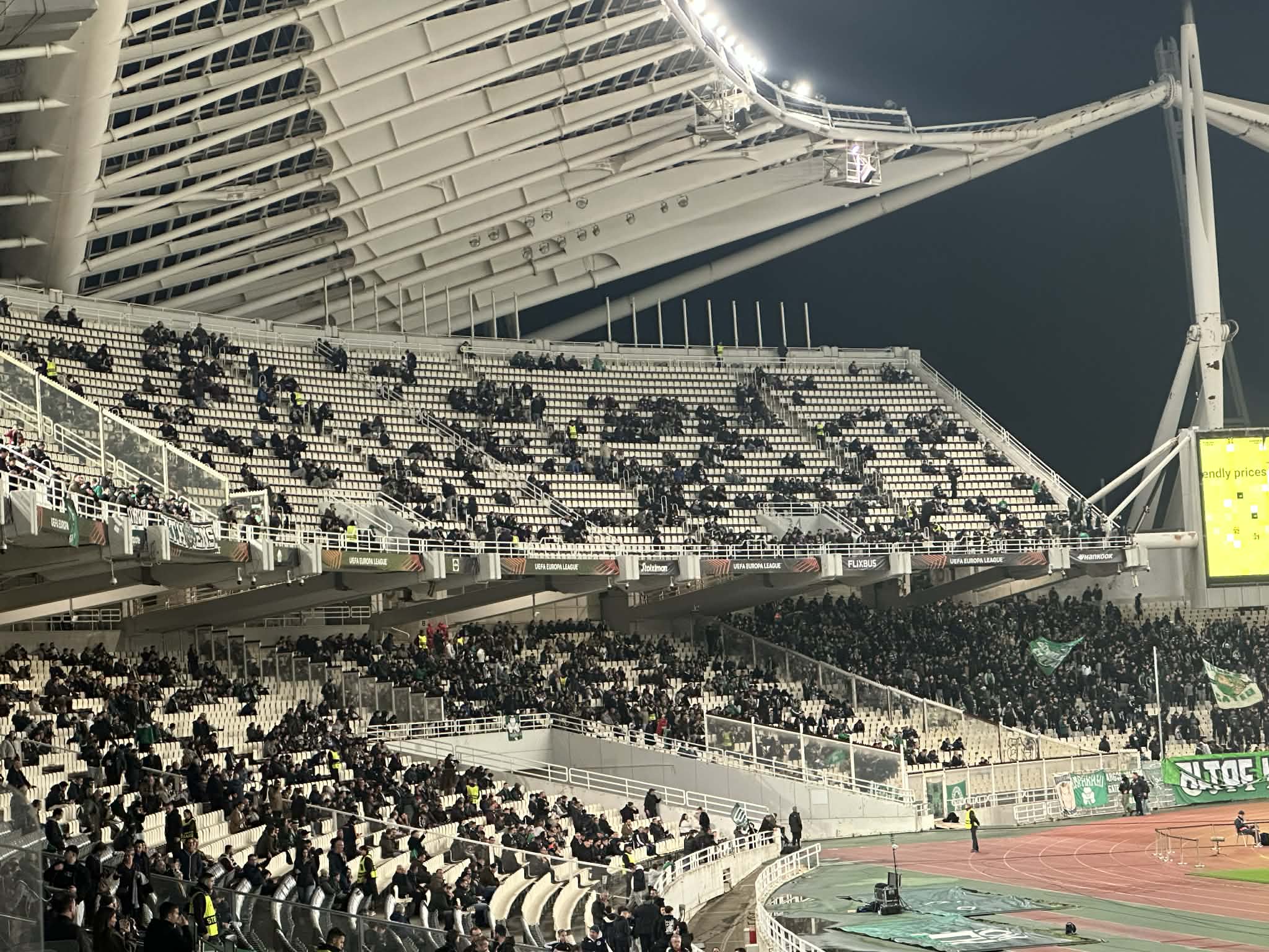 Παναθηναϊκός - Ρόμα: Τα πρώτα «κλικς» από το ΟΑΚΑ (pics)