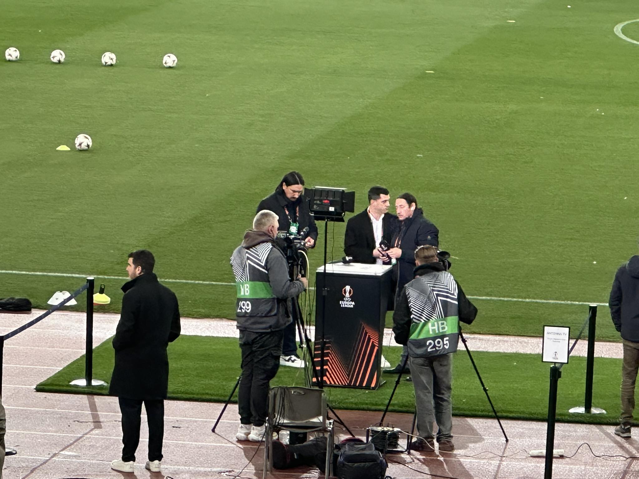 Παναθηναϊκός - Ρόμα: Στο ΟΑΚΑ ο Σεμπαστιάν Λέτο για το pre-game (pic)