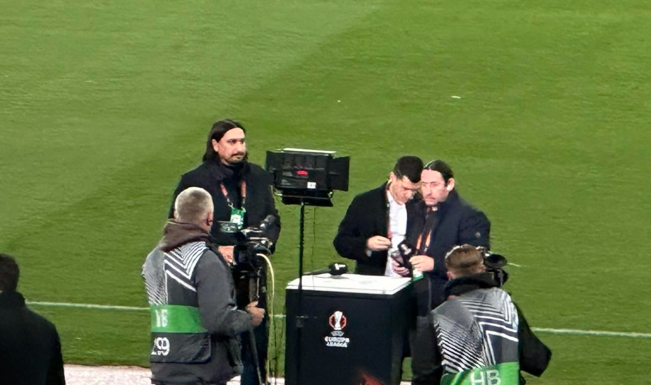 Παναθηναϊκός - Ρόμα: Στο ΟΑΚΑ ο Σεμπαστιάν Λέτο για το pre-game (pic)