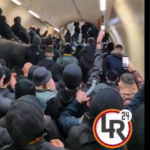 Παναθηναϊκός: Πανικός στο μετρό με οπαδούς της Ρόμα - Τραγούδησαν συνθήματα και του «Τριφυλλιού» (vid)