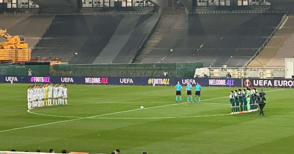 Παναθηναϊκός - Ρόμα: Ενός λεπτού σιγή στη μνήμη των οπαδών του ΠΑΟΚ