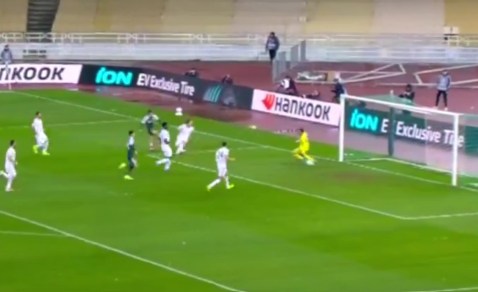 Παναθηναϊκός - Ρόμα: «ΤΡΕΛΑ» στο ΟΑΚΑ, 1-0 ο Ταμπόρδα - Δείτε το γκολ (vid)