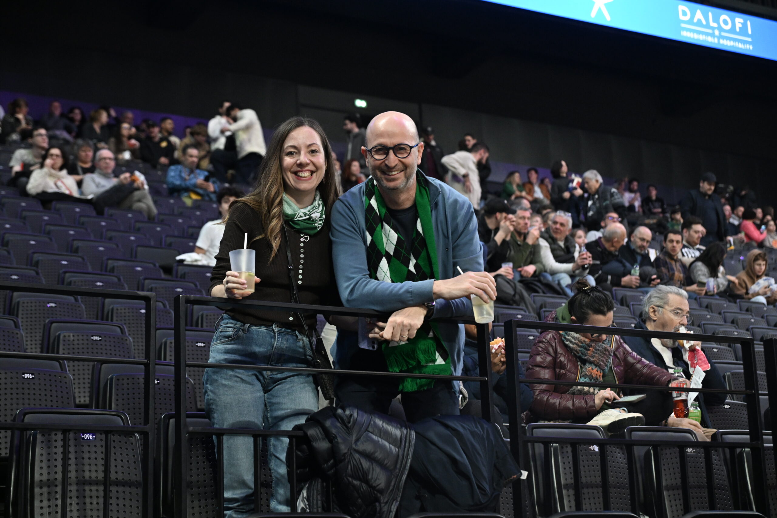 Βιλερμπάν - Παναθηναϊκός: Με υψηλή παρουσία «πράσινων» οπαδών η αναμέτρηση (pics)