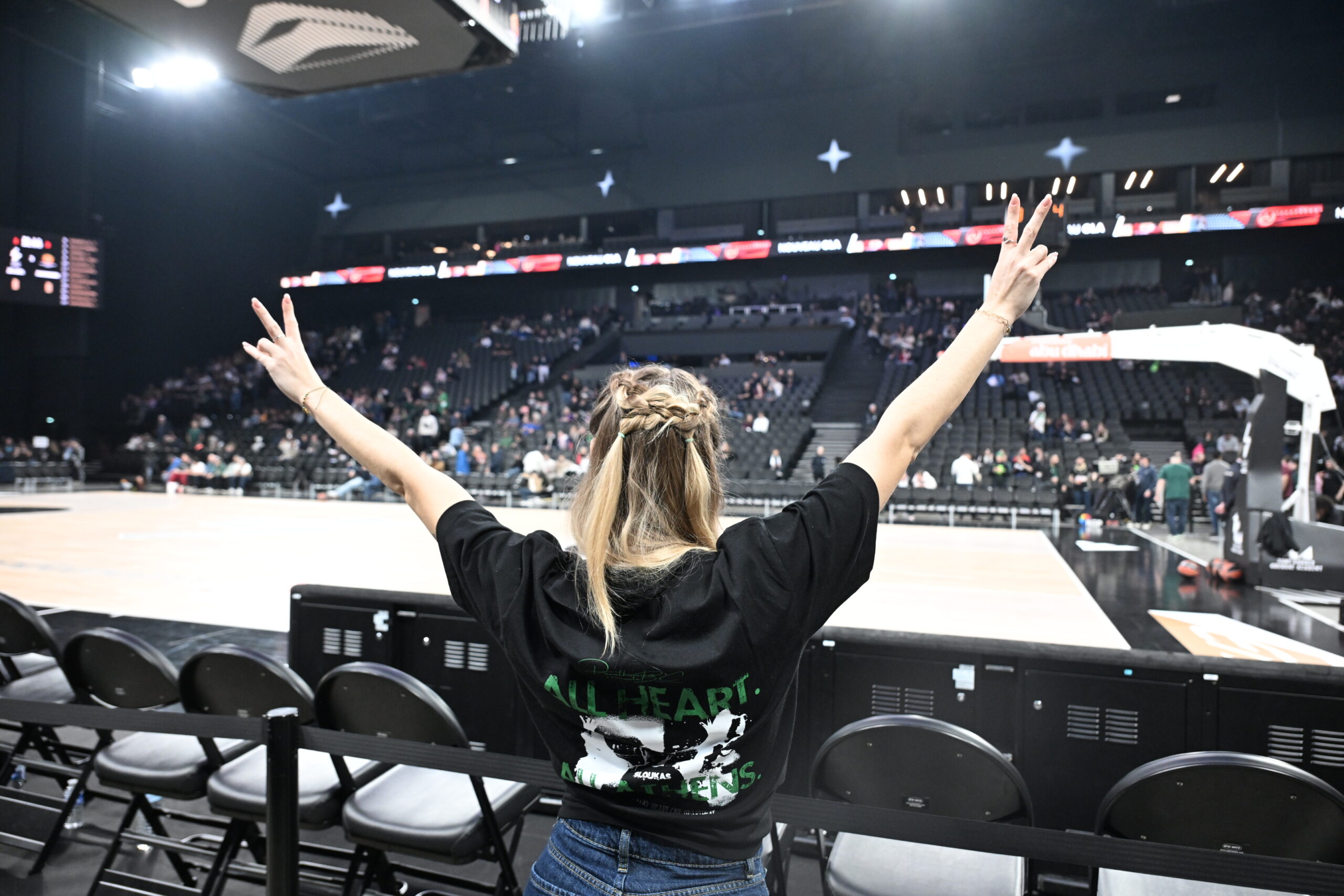 Βιλερμπάν - Παναθηναϊκός: Με υψηλή παρουσία «πράσινων» οπαδών η αναμέτρηση (pics)