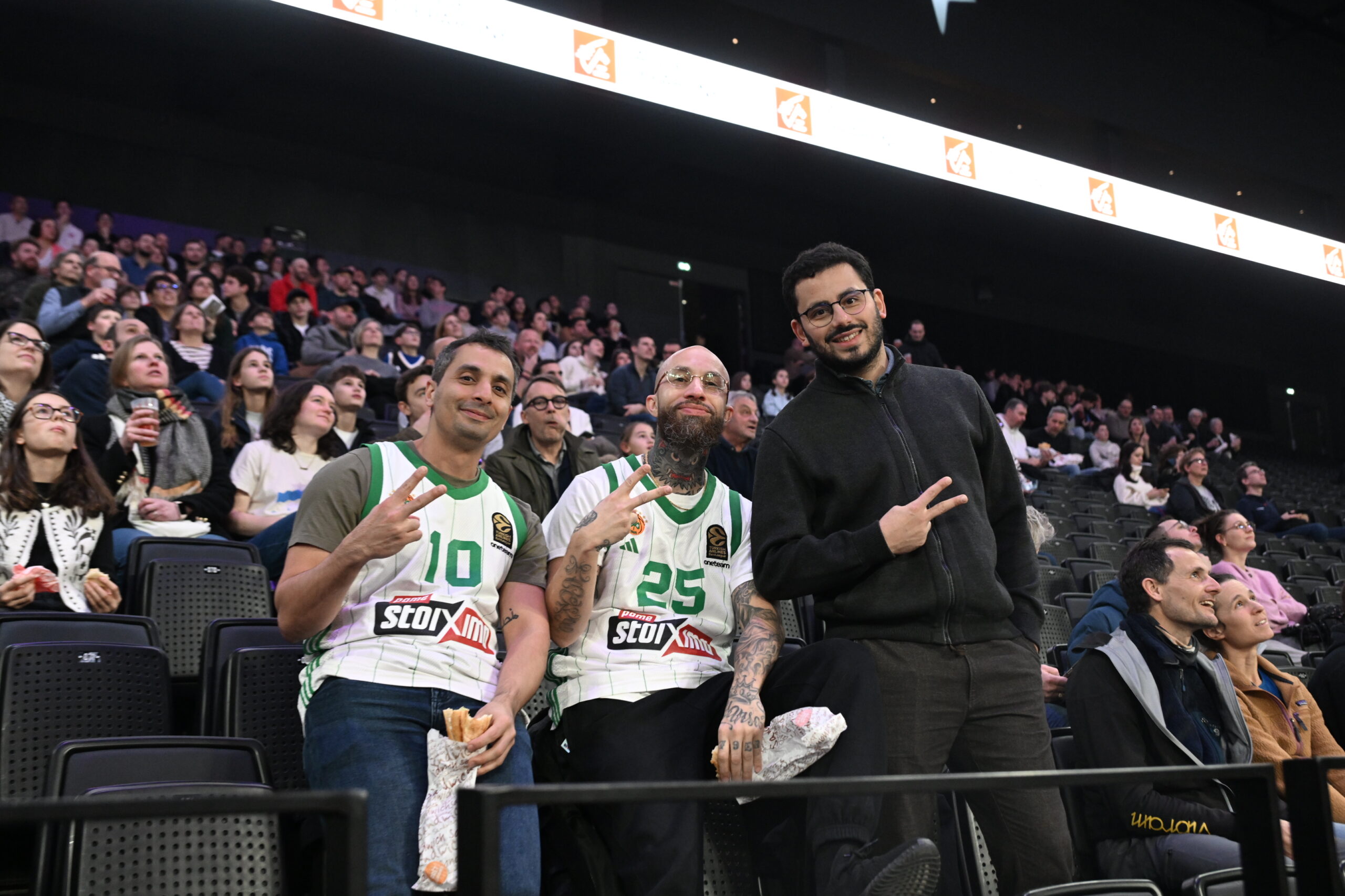 Βιλερμπάν - Παναθηναϊκός: Με υψηλή παρουσία «πράσινων» οπαδών η αναμέτρηση (pics)