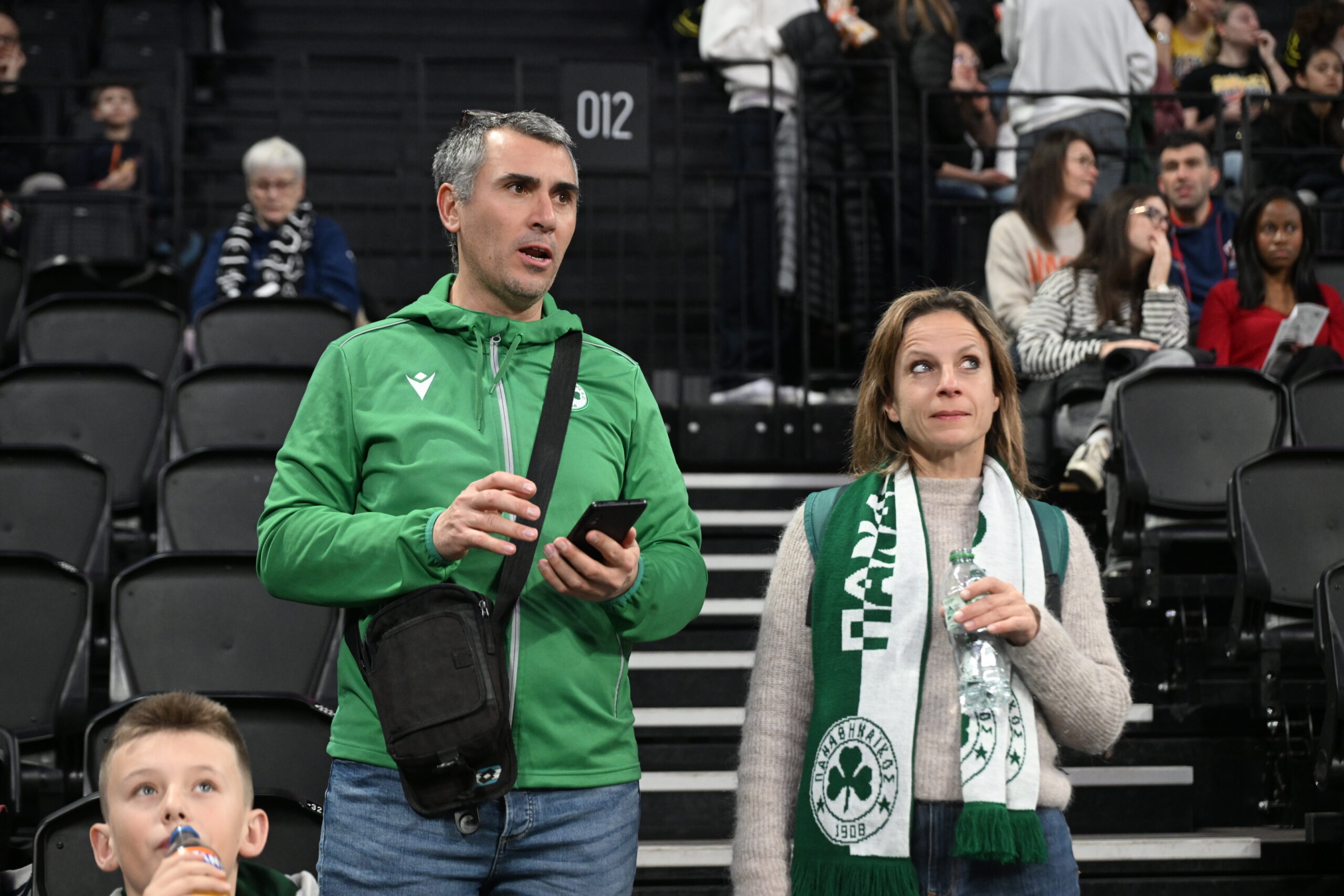 Βιλερμπάν - Παναθηναϊκός: Με υψηλή παρουσία «πράσινων» οπαδών η αναμέτρηση (pics)