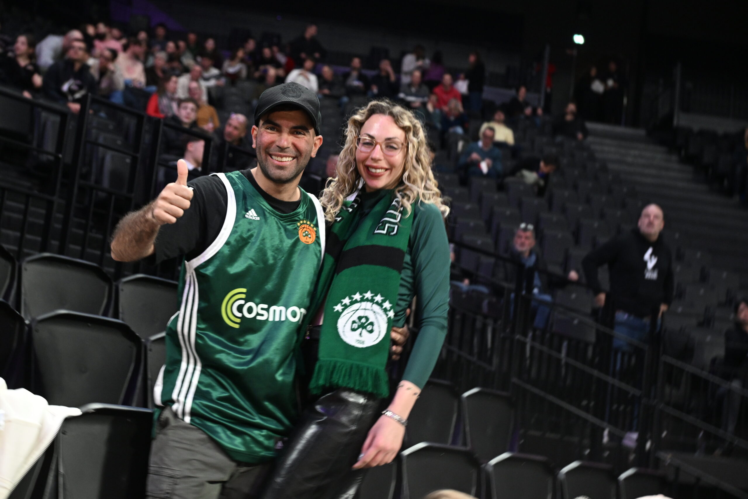 Βιλερμπάν - Παναθηναϊκός: Με υψηλή παρουσία «πράσινων» οπαδών η αναμέτρηση (pics)