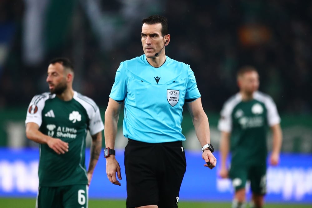 Απίθανα σχόλια στην Ιταλία για τον διαιτητή του Παναθηναϊκός-Ρόμα: «Ακατανόητη η επιλογή του...»