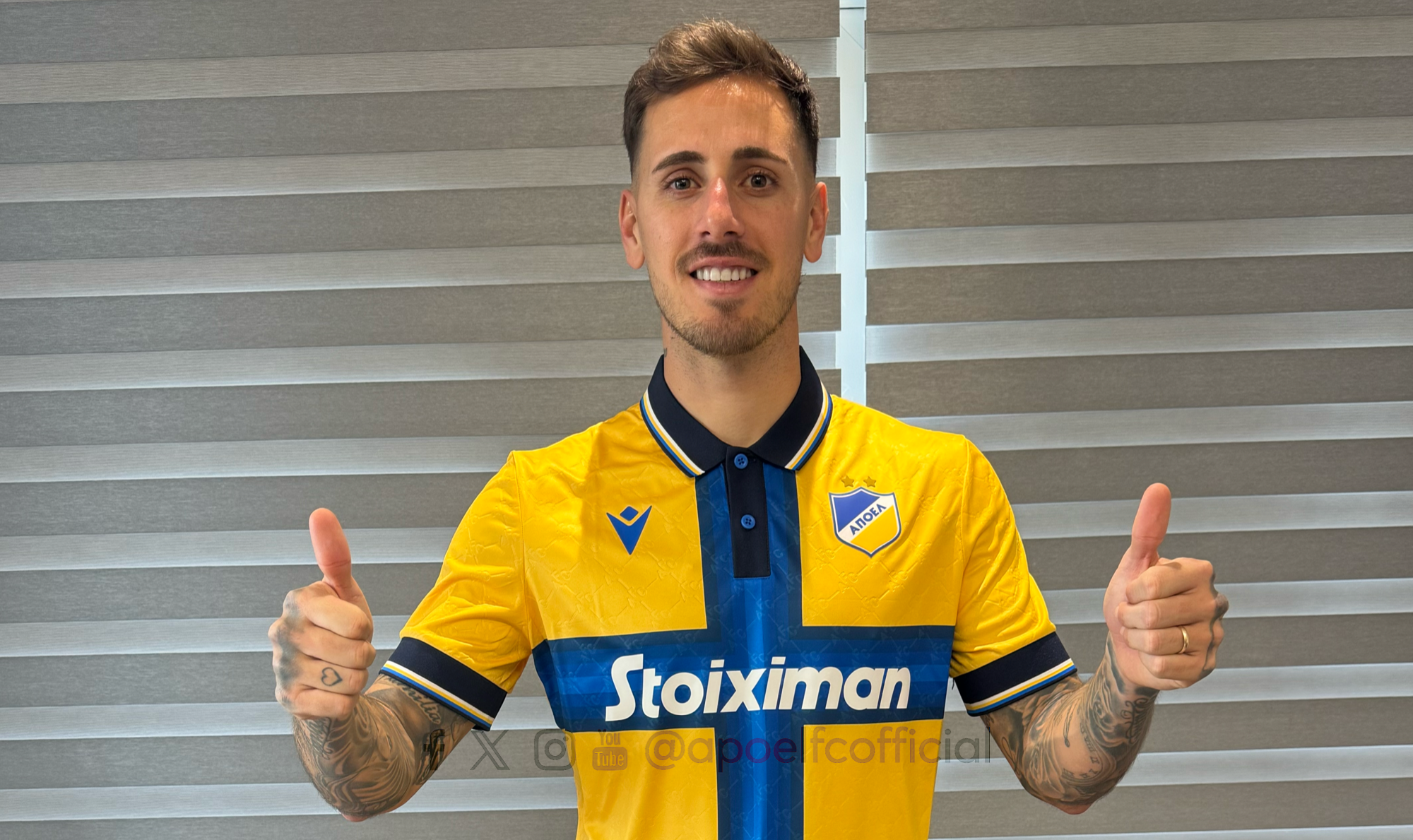 Επίσημο: Ανακοίνωσε Μαντσίνι ο ΑΠΟΕΛ για τα 100 χρόνια! (vid)