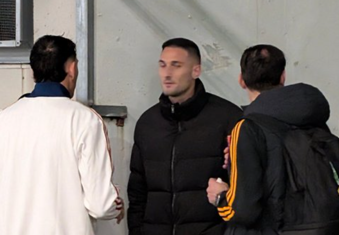 Στο Παναθηναϊκός - Ρόμα ο Μακέντα, συναντήθηκε με... παλιούς φίλους! (pic)