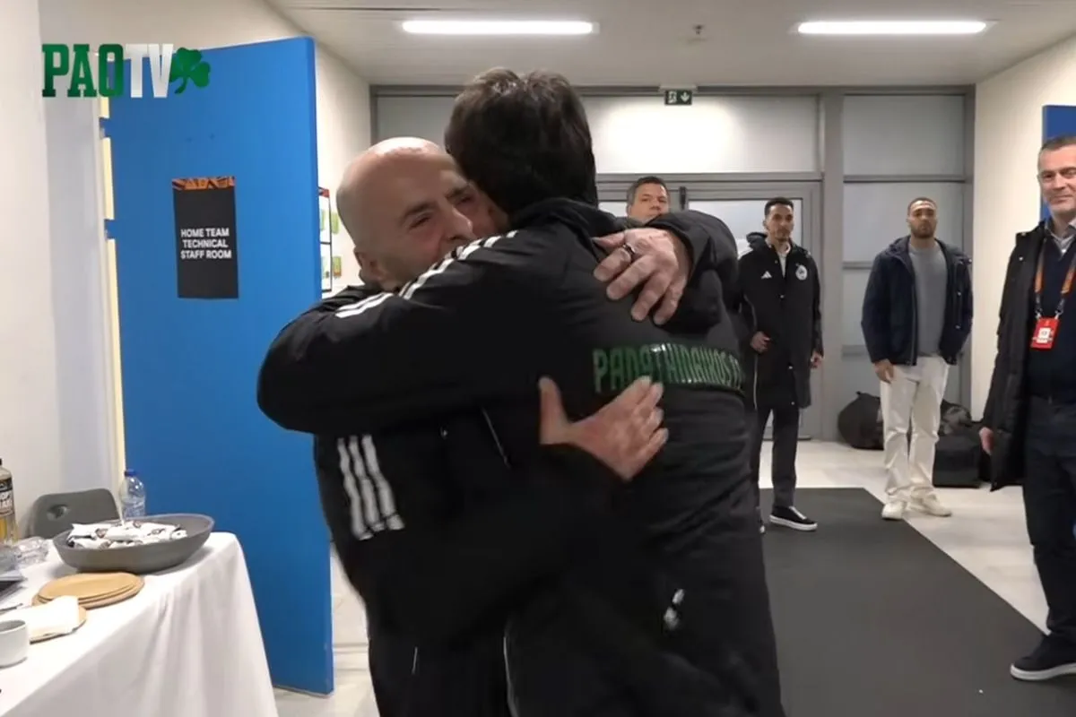 Παναθηναϊκός: Η αγκαλιά του Αλαφούζου στον Ταμπόρδα και το “I told you” του Ντέσερς