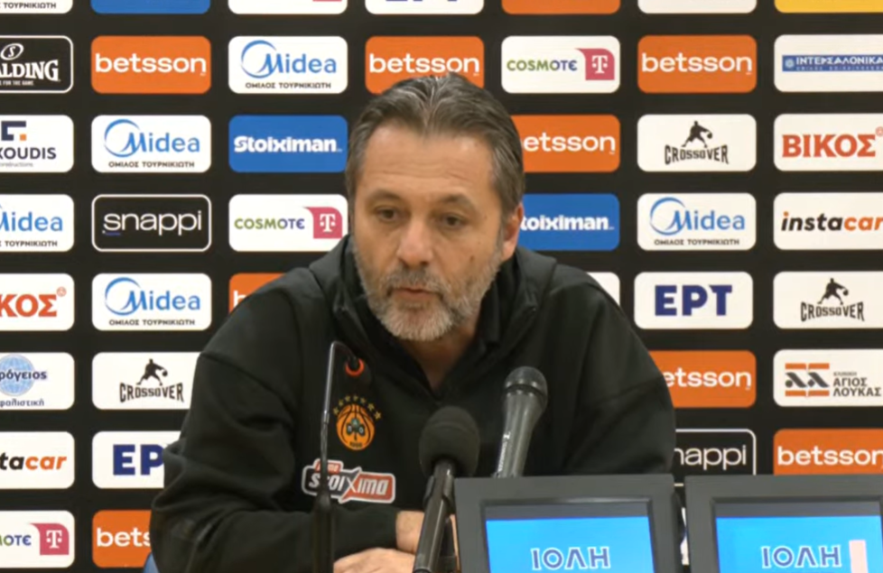 Σερέλης: «Δώσαμε το δικαίωμα στον Άρη - Πρέπει να παίξουμε καλύτερα στα επόμενα παιχνίδια