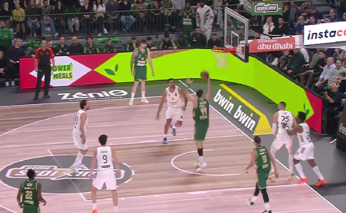 Παναθηναϊκός - Ρεάλ: Η εκπληκτική συνεργασία Σορτς - Μήτογλου (vid)