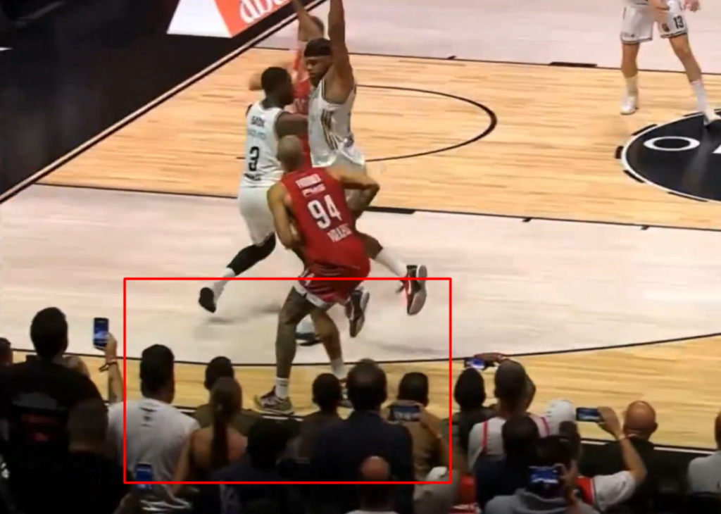 Στην παράταση το Dubai BC-Ολυμπιακός, πιθανώς πατάει τη γραμμή ο Φουρνιέ! (vid)