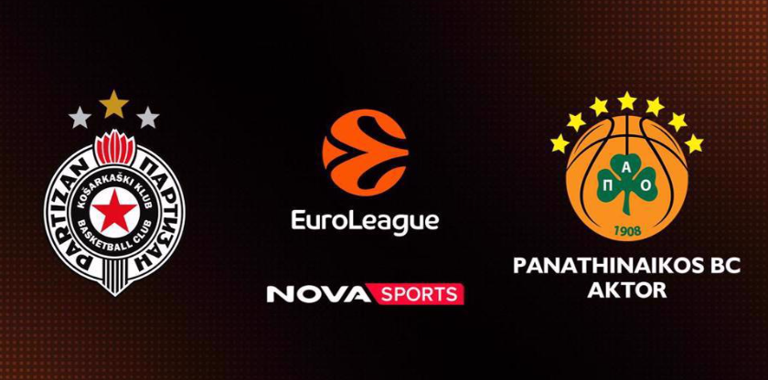 Παρτιζαν - Παναθηναϊκος Live Streaming σήμερα 05/02