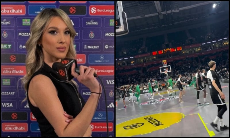 Η Κριστίνα Τόμιτς έκλεψε την παράσταση στο Παρτιζάν - Παναθηναϊκός (pics)