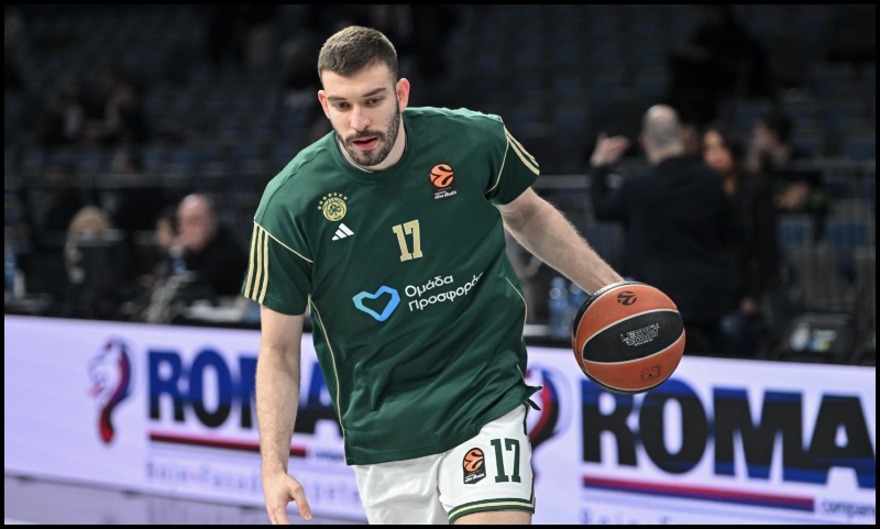 Παρτιζάν - Παναθηναϊκός: Αποβλήθηκε ο Ρογκαβόπουλος για χτύπημα εκτός φάσης!