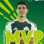 Παναθηναϊκός: MVP για το μήνα Γενάρη ο Ταμπόρδα (pic)